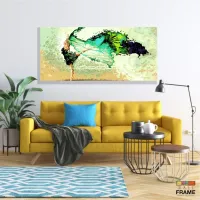 Quadro Decorativo Dança em Tecido Canvas 130x60  em tecido - Foto 7