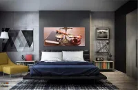 Quadro Decorativo Direito Advocacia 130x60 Sala Quarto em Tecido Canvas - Foto 4