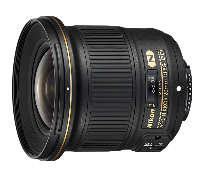 Lente NIKON AF-S Nikkor 20mm f/1.8 G ED N