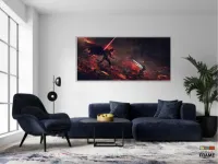 Quadro Decorativo Filme Star Wars em Tecido Canvas 130x60 - Foto 5