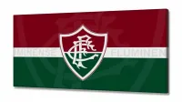 Quadro decorativo Fluminense com em Tecido Canvas 130x60 - Foto 2