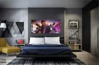 Quadro Decorativo GTA  em Tecido Canvas 130x60 - Foto 4