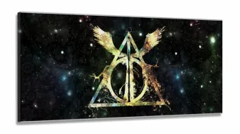 Quadro decorativo Harry Potter em Tecido Canvas 130x60