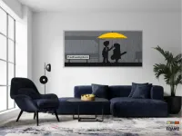 Quadro Decorativo How I Met Your Mother em Tecido Canvas 130x60 - Foto 5