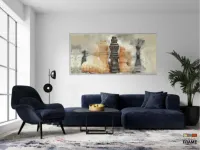 Quadro Decorativo Jogo De Xadrez Para Sala Quarto em tecido canvas 130x60 - Foto 5