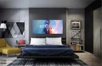 Quadro Decorativo Jogo-battlefield em tecido canvas 130x60 Jogos m02 - Foto 4