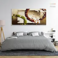 Quadro Decorativo judiciario Escritório em tecido canvas 130x60 - Foto 6