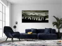 Quadro Decorativo Lord Of The Rings em Tecido Canvas 130x60 - Foto 5