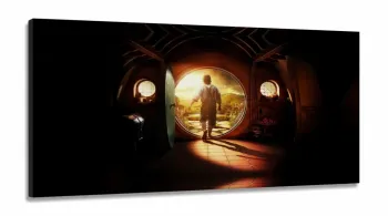 Quadro Decorativo Lord-Of-The-Rings em Tecido Canvas 130x60