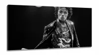 Quadro Decorativo Michael Jackson Sala em Tecido Canvas 130x60