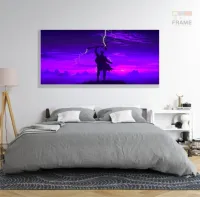 Quadro Decorativo Mijonir Thor em Tecido Canvas 130x60 - Foto 6