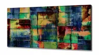 Quadro Decorativo Moderno Sala Quarto Artistico em Tecido Canvas 130x60 cm - Foto 2