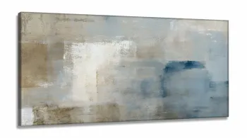 Quadro Decorativo Moderno Textura em Tecido Canvas 130x60 cm