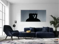 Quadro Decorativo Mr Robot Séries em Tecido Canvas 130x60 - Foto 5