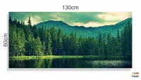 Quadro Decorativo Natureza em Tecido Canvas 130x60 - Foto 3