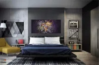 Quadro Decorativo Nba Basquete em Tecido Canvas 130x60 m02 - Foto 4