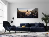 Quadro decorativo Para Escritórios Mundo Dos Negócios em Tecido Canvas 130x60 - Foto 5