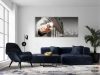 Quadro Decorativo Para Escritórios Mundo Dos Negócios em Tecido Canvas 130x60 m05 - Foto 5