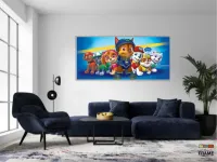 Quadro Decorativo Patrulha Canina em Tecido Canvas 130x60 - Foto 5