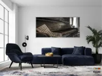 Quadro Decorativo Piano Antigo Mosaico em Tecido Canvas 130x60 - Foto 5