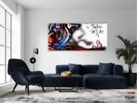 Quadro Decorativo Pink Floyd Musica banda em Tecido Canvas 130x60 - Foto 5
