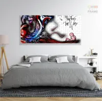 Quadro Decorativo Pink Floyd Musica banda em Tecido Canvas 130x60 - Foto 6