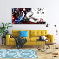 Quadro Decorativo Pink Floyd Musica banda em Tecido Canvas 130x60 - Foto 7