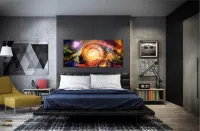 Quadro Decorativo Psicologia Consultório Mente em Tecido Canvas 130x60 - Foto 4