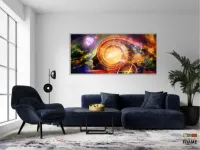 Quadro Decorativo Psicologia Consultório Mente em Tecido Canvas 130x60 - Foto 5