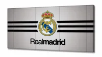 Quadro decorativo Real Madrid C F em Tecido Canvas 130x60 - Foto 2