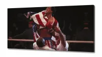 Quadro Decorativo Rock Balboa Filme II em Tecido Canvas 130x60 - Foto 2