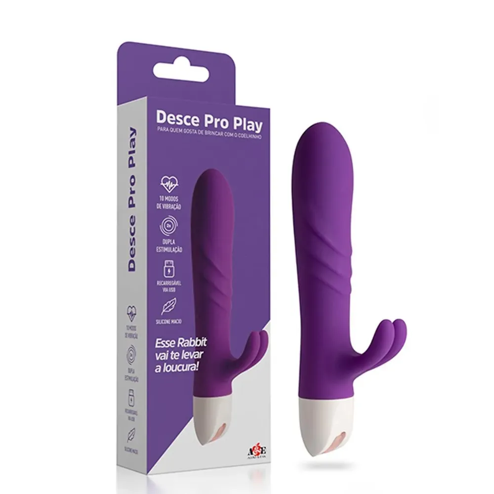 Vibrador Rabbit - Desce Pro Play