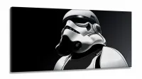 Quadro Decorativo Star Wars Com Tela Em Tecid oem Tecido Canvas 130x60