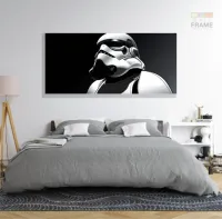 Quadro Decorativo Star Wars Com Tela Em Tecid oem Tecido Canvas 130x60 - Foto 6