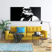 Quadro Decorativo Star Wars Com Tela Em Tecid oem Tecido Canvas 130x60 - Foto 7
