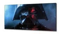 Quadro Decorativo Star Wars Darth Vade em Tecido Canvas 130x60 - Foto 2