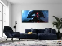 Quadro Decorativo Star Wars Darth Vade em Tecido Canvas 130x60 - Foto 5