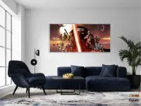 Quadro Decorativo Star Wars G em Tecido Canvas 130x60 - Foto 5