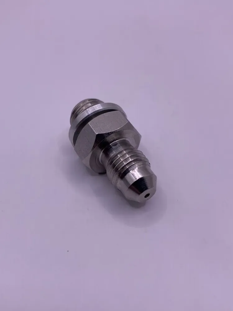 Niple de Entrada de Óleo da Turbina M12 x 4an - Furo de 1,5mm