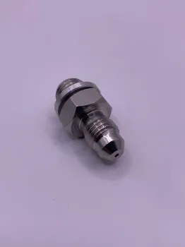 Niple de Entrada de Óleo da Turbina M12 x 4an - Furo de 1,5mm