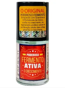 TOP BEAUTY - S.O.S Unhas - Base Ativa o Crescimento com Cálcio 12 Free - Poderoso Fermento  - 7ml - Foto 2
