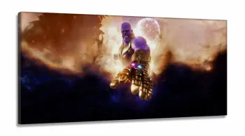 Quadro Decorativo Thanos em Tecido Canvas 130x60