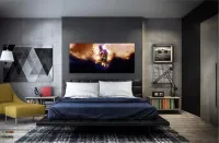 Quadro Decorativo Thanos em Tecido Canvas 130x60 - Foto 4