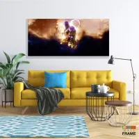 Quadro Decorativo Thanos em Tecido Canvas 130x60 - Foto 7