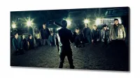 Quadro Decorativo The Walking Dead em Tecido Canvas 130x60 m01 - Foto 2