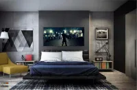 Quadro Decorativo The Walking Dead em Tecido Canvas 130x60 m01 - Foto 4