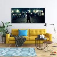Quadro Decorativo The Walking Dead em Tecido Canvas 130x60 m01 - Foto 7