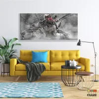 Quadro Decorativo Venom em Tecido Canvas 130x60 m01 - Foto 7