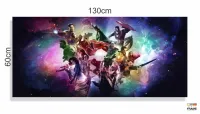 Quadro Decorativo Vingadores D 5 em Tecido Canvas 130x60 - Foto 3