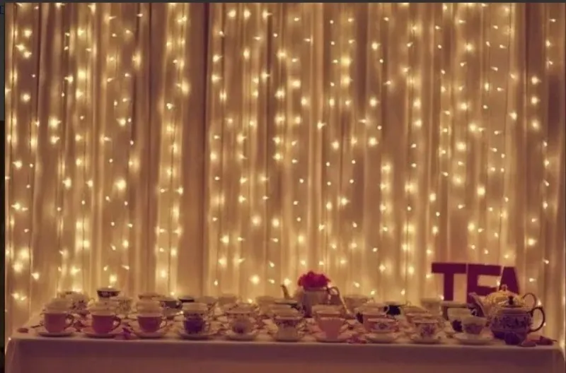 Cortina De Led 500l 2,8mx2,5m Casamento